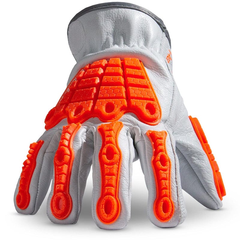 HEXARMOR Cut-Resistant Impact Protection Leather Work Gloves | Chrome SLT ® Series 4067 | 2X-Large - Image 4